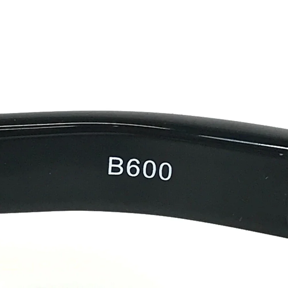 Vuarnet Kids Sunglasses B600 Black Round Frames with Black Lenses 48-18-110